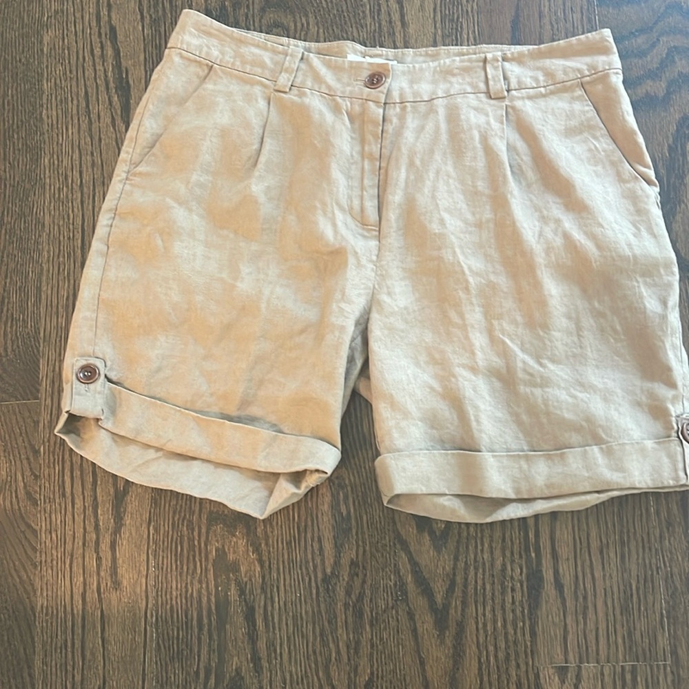 NWOT Eileen Fisher Linen Shorts!